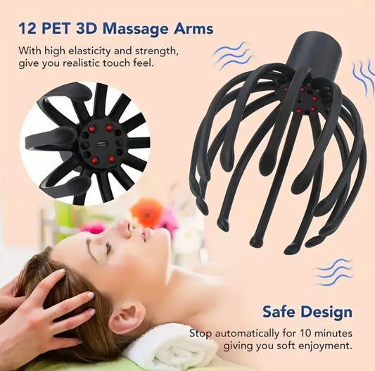 Brosse à massage électronique